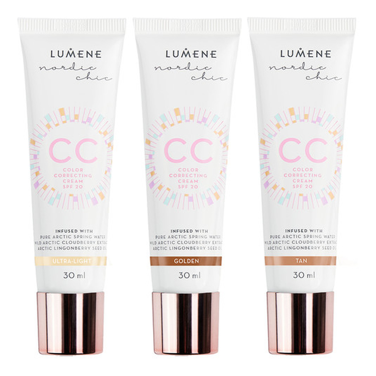 Lumene Nordic Chic CC Color Correcting Cream 6in1 Krem CC do twarzy 30ml