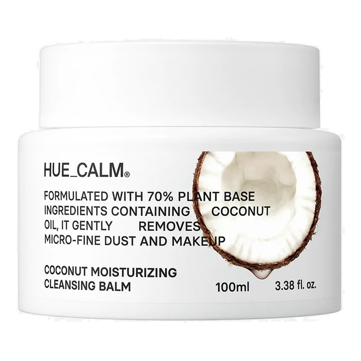Hue Calm Vegan Coconut Moisturizing Cleansing Balm nawilżający Balsam oczyszczający do twarzy 100ml