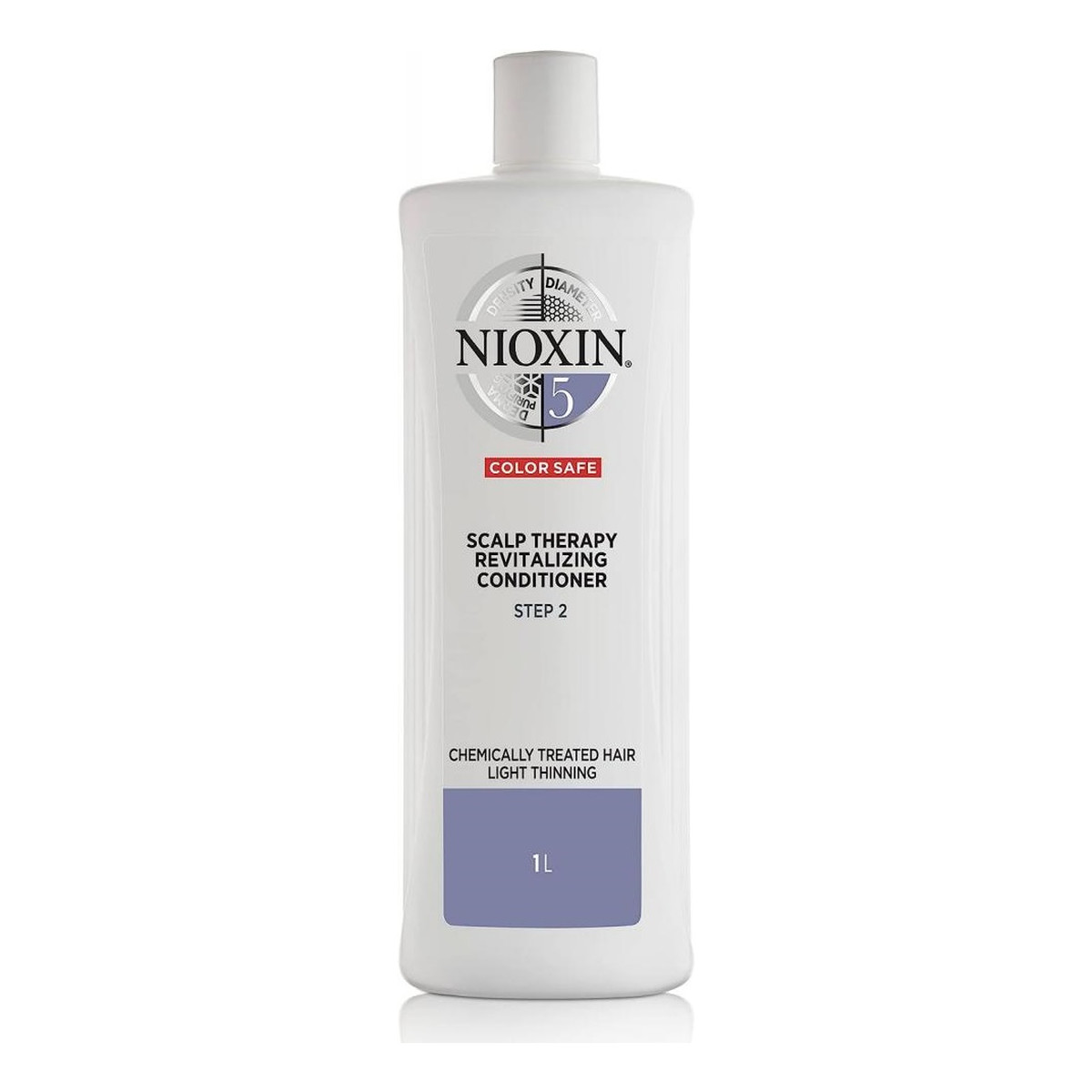 Nioxin System 5 scalp therapy revitalising conditioner odżywka do włosów lekko przerzedzonych i poddanych zabiegom chemicznym 1000ml
