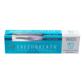 Freshbreath whitening toothpaste wybielająca pasta do zębów 100ml + szczoteczka do zębów
