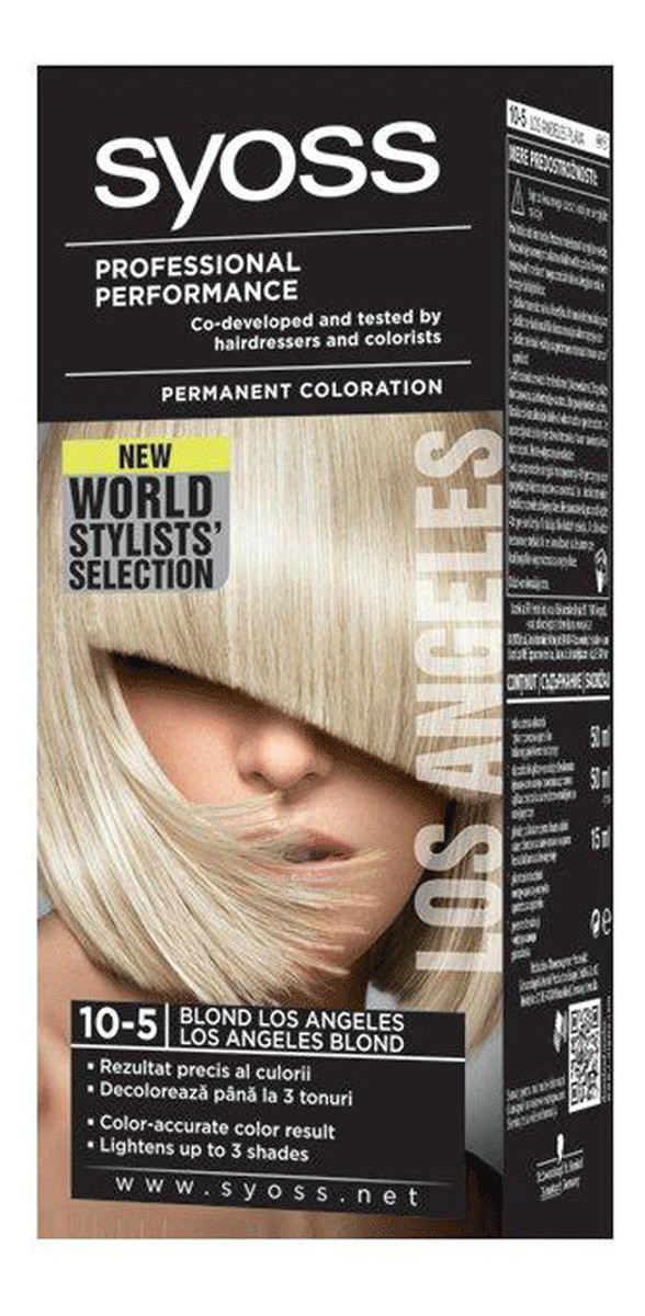 Farba Do Włosów Blond Los Angeles (10-5)