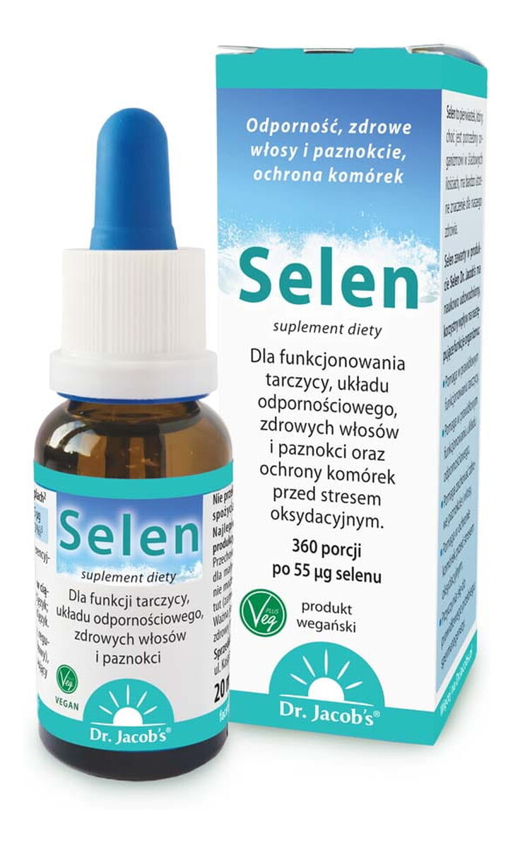 Selen suplement diety w kroplach