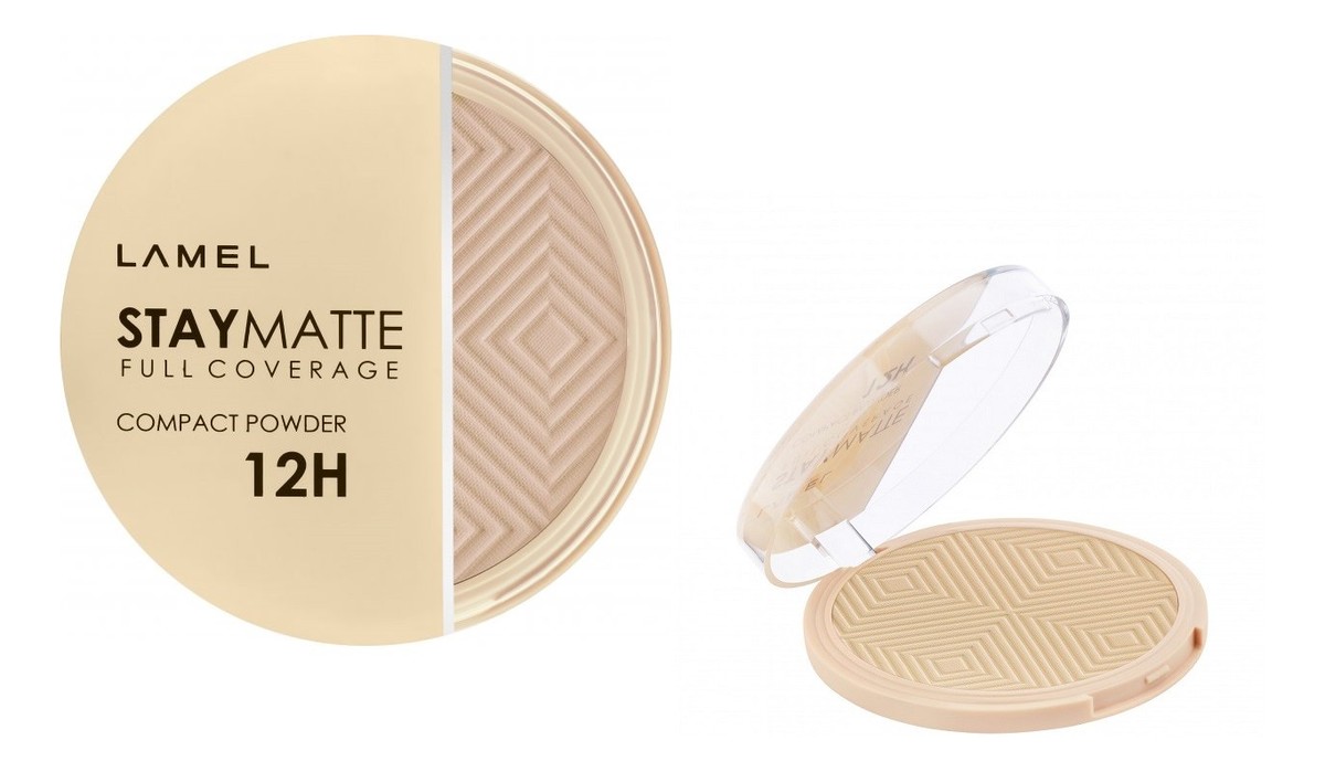 Basic Puder kompaktowy Stay Matte 12H