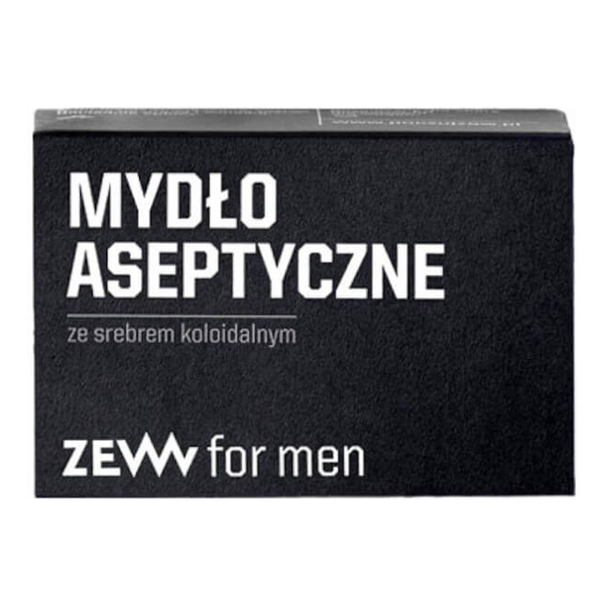 Zew For Men Mydło aseptyczne ze srebrem koloidalnym 85ml
