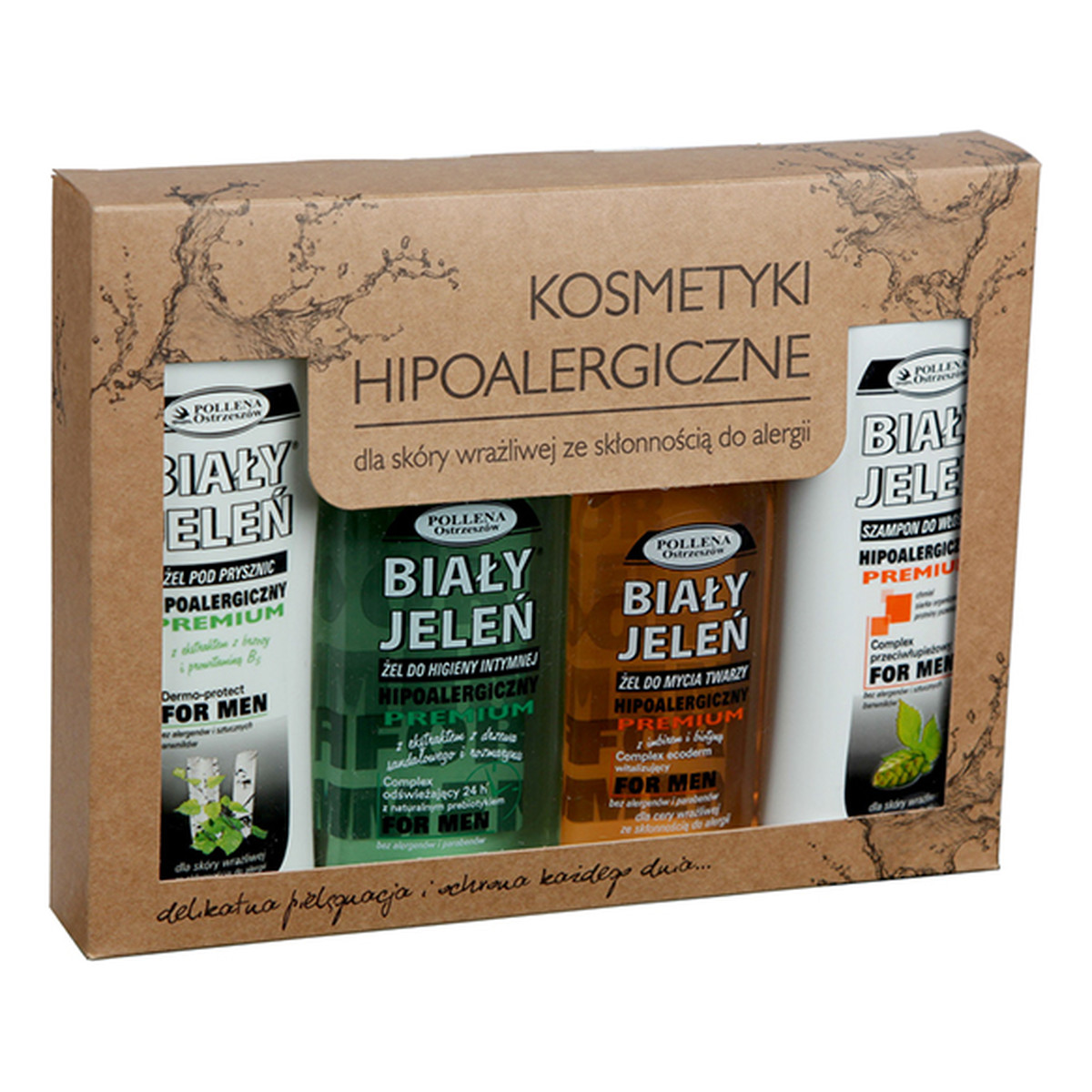 Biały Jeleń Zestaw Upominkowy Dla Mężczyzn 1100ml