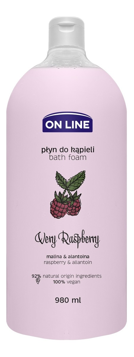 Płyn do kąpieli Very Raspberry