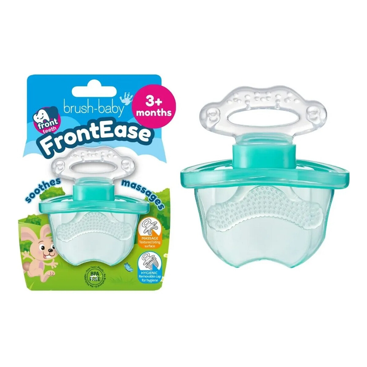 Brush-Baby Frontease gryzak na ząbkowanie 3+ teal