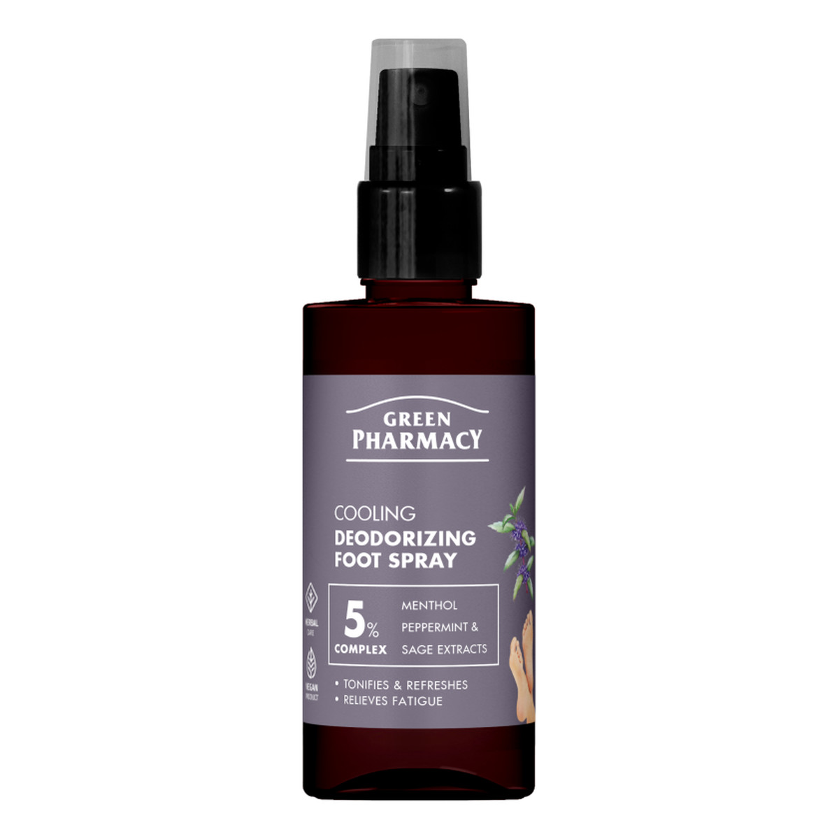 Green Pharmacy Spray dezodorujący chłodzący do stóp 150ml