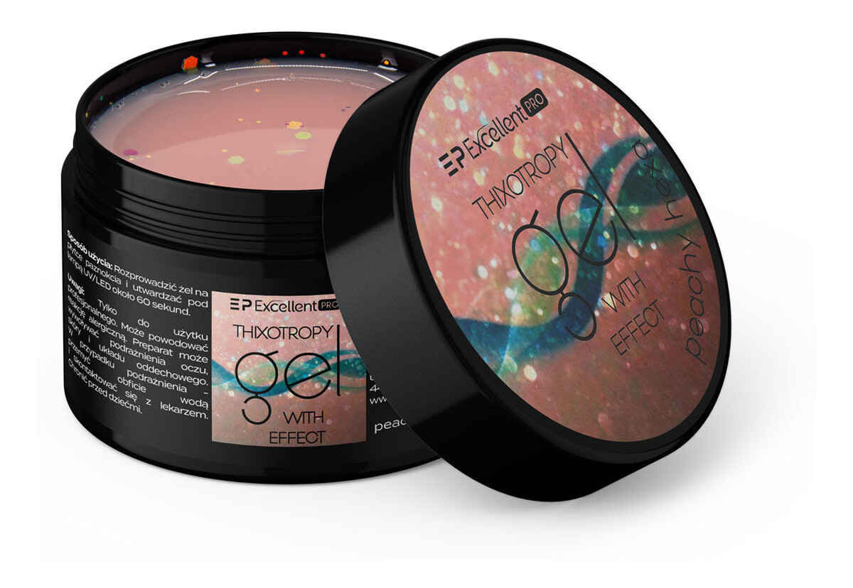 Żel budujący peachy hexa