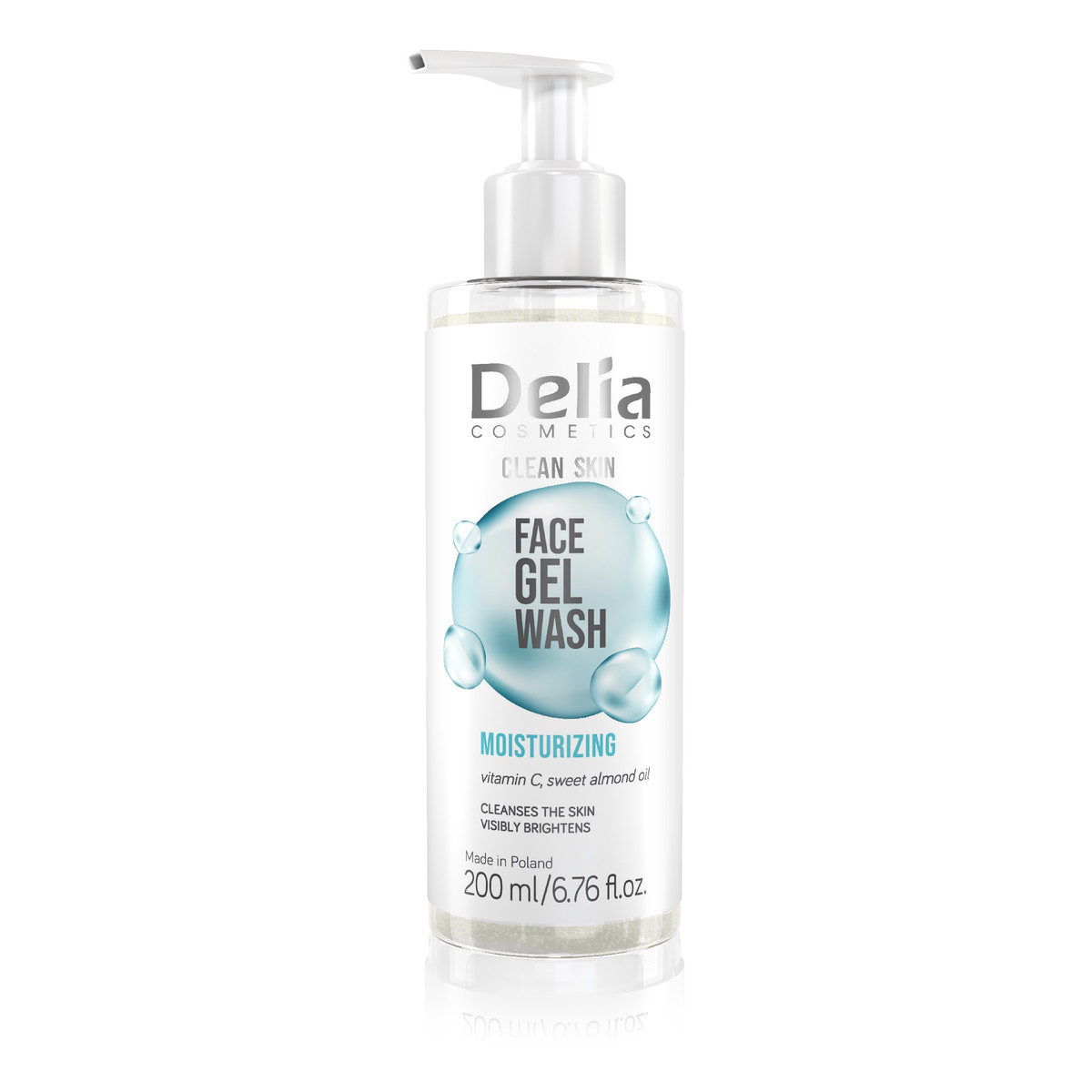 Delia Clean skin Żel do mycia nawilżający 200ml