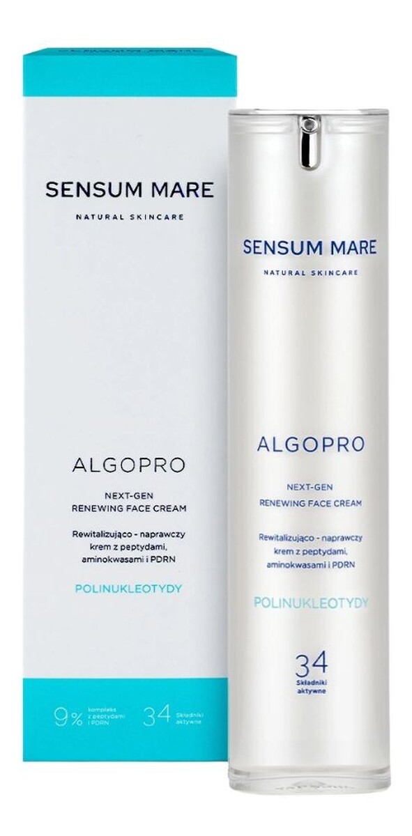 Rewitalizująco-naprawczy krem z 9% kompleksem peptydów i aminokwasów