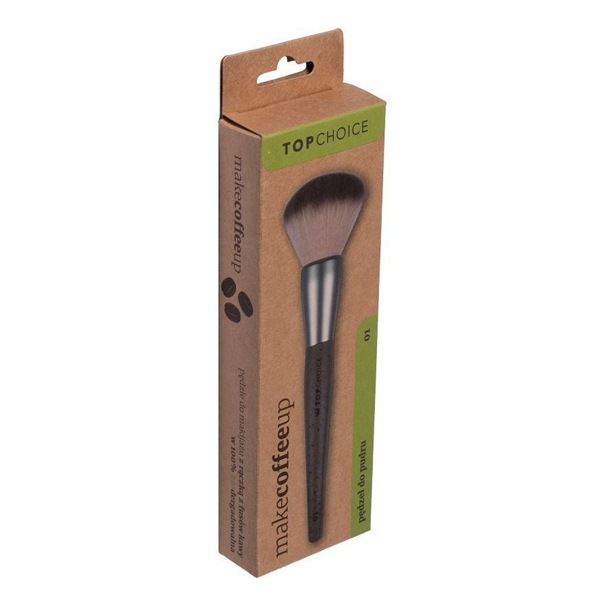 Top Choice Make Coffee Up Pędzel do pudru 01 (39348)