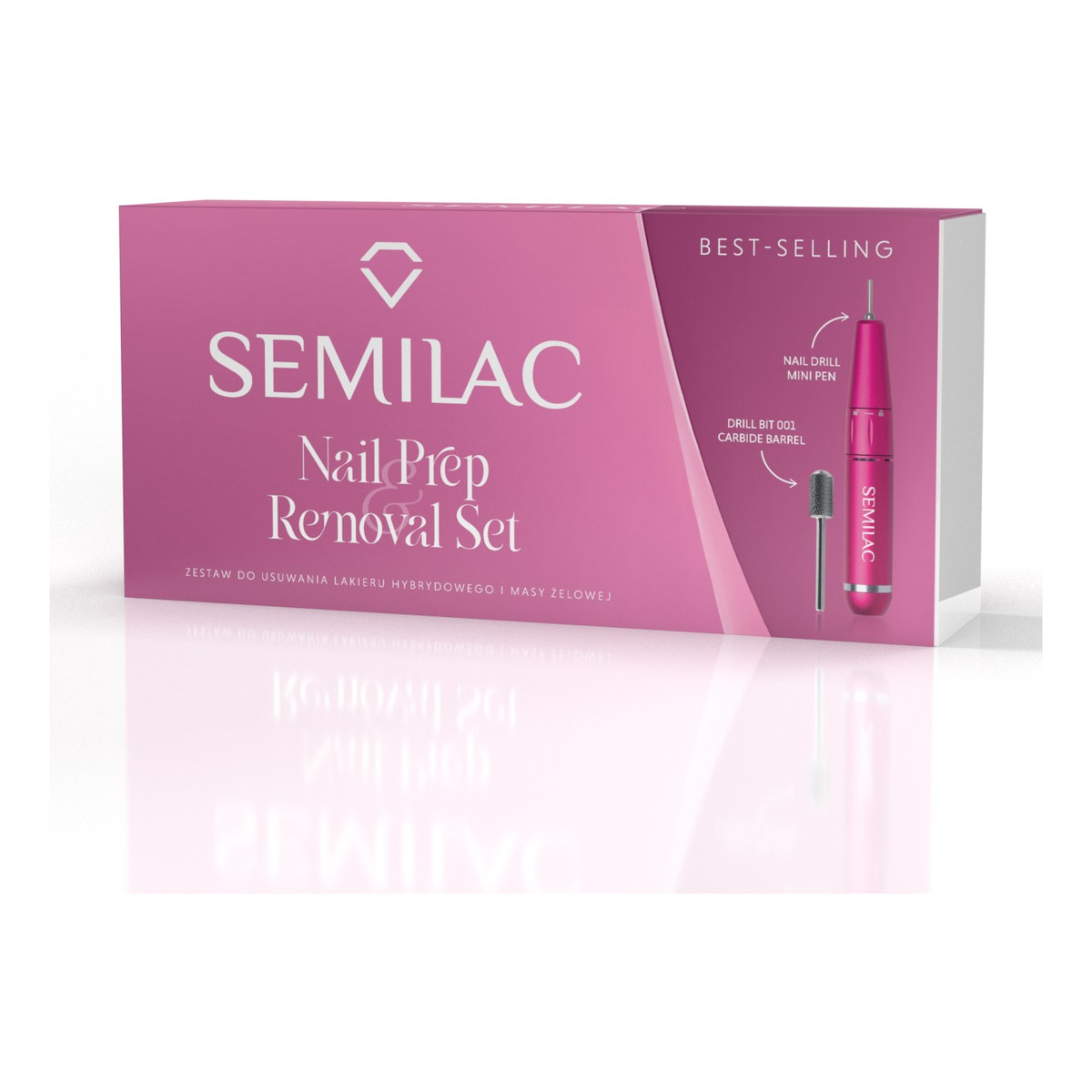 Semilac Zestaw nail prep & removal set