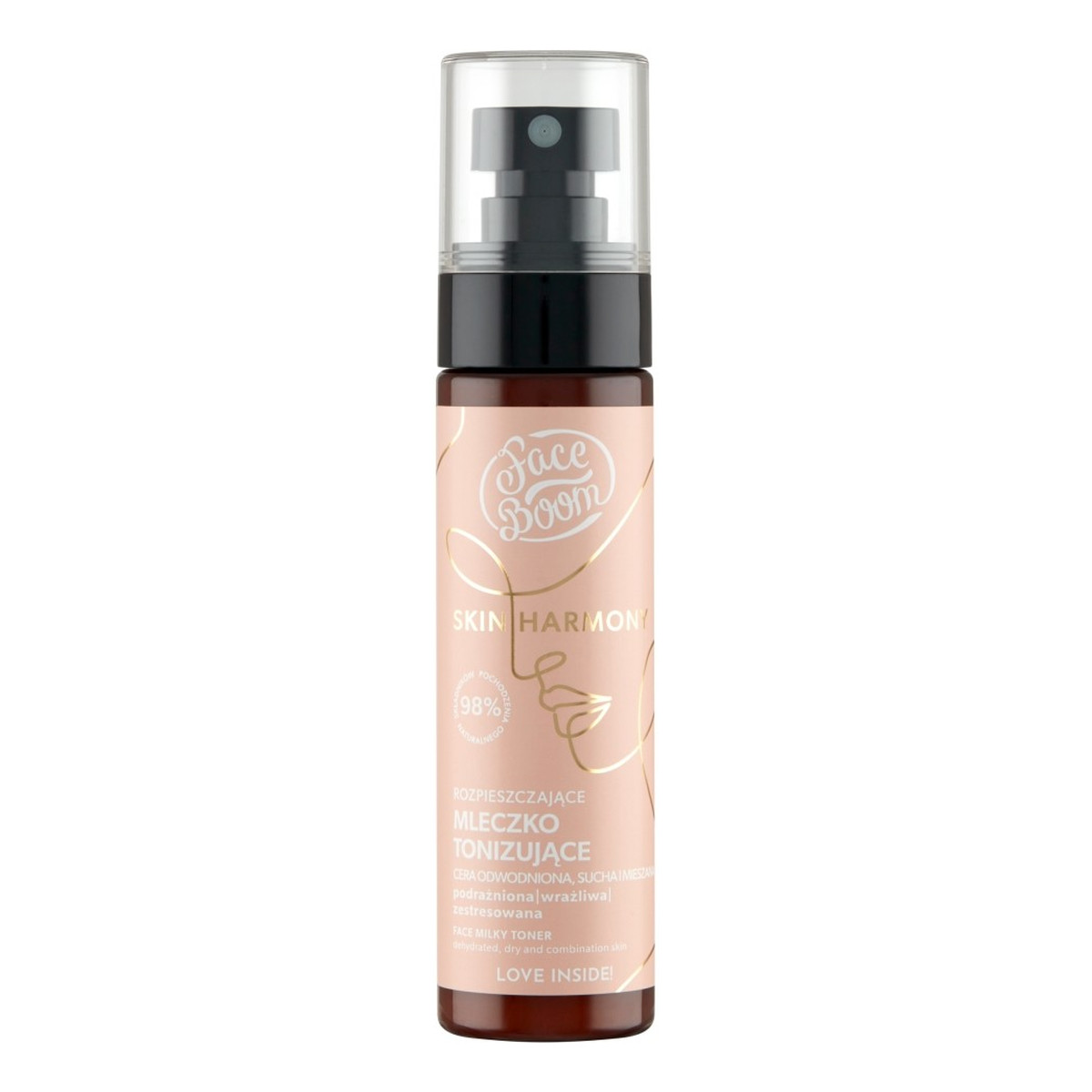 Face Boom Skin Harmony Rozpieszczające Mleczko tonizujące - cera odwodniona sucha i mieszana 75ml