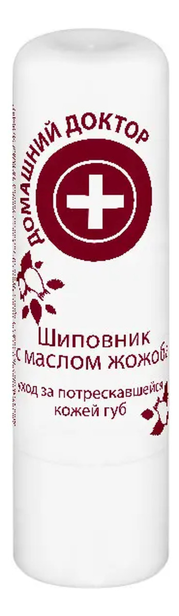 Pomadka ochronna do ust Dzika róża i olej jojoba