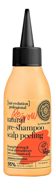 Hair Evolution Re-Grow Natural Pre-Shampoo Scalp Peeling naturalny wegański peeling do skóry głowy