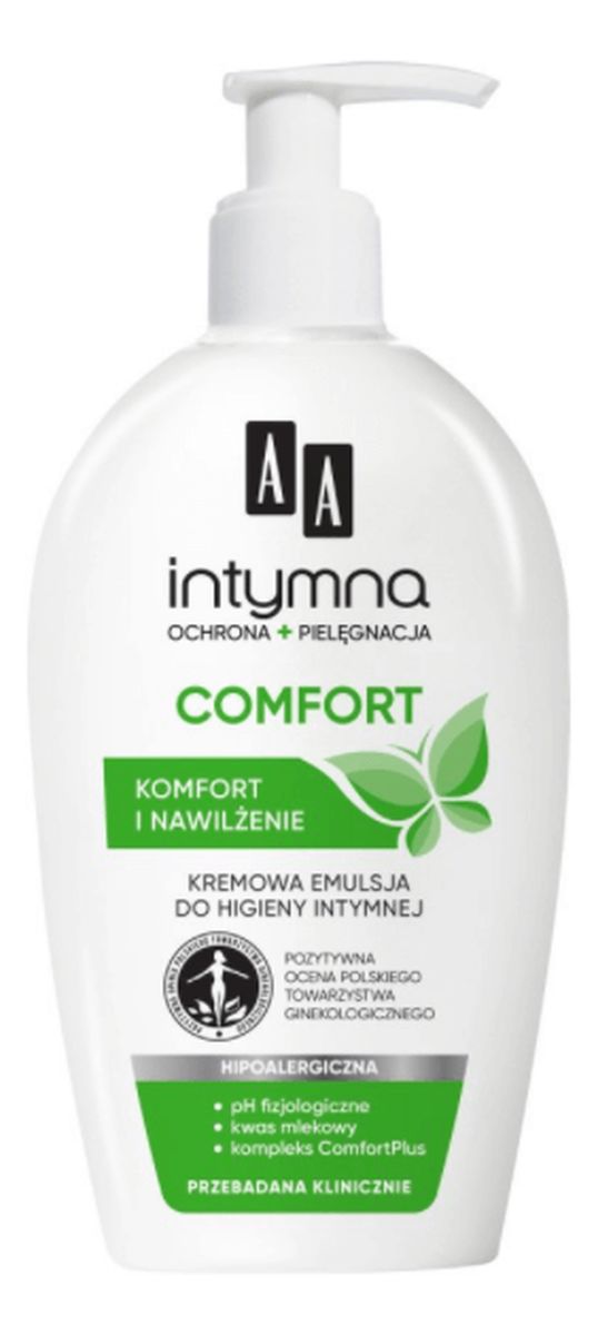 DUO Kremowa emulsja do higieny intymnej Comfort 300ml x2