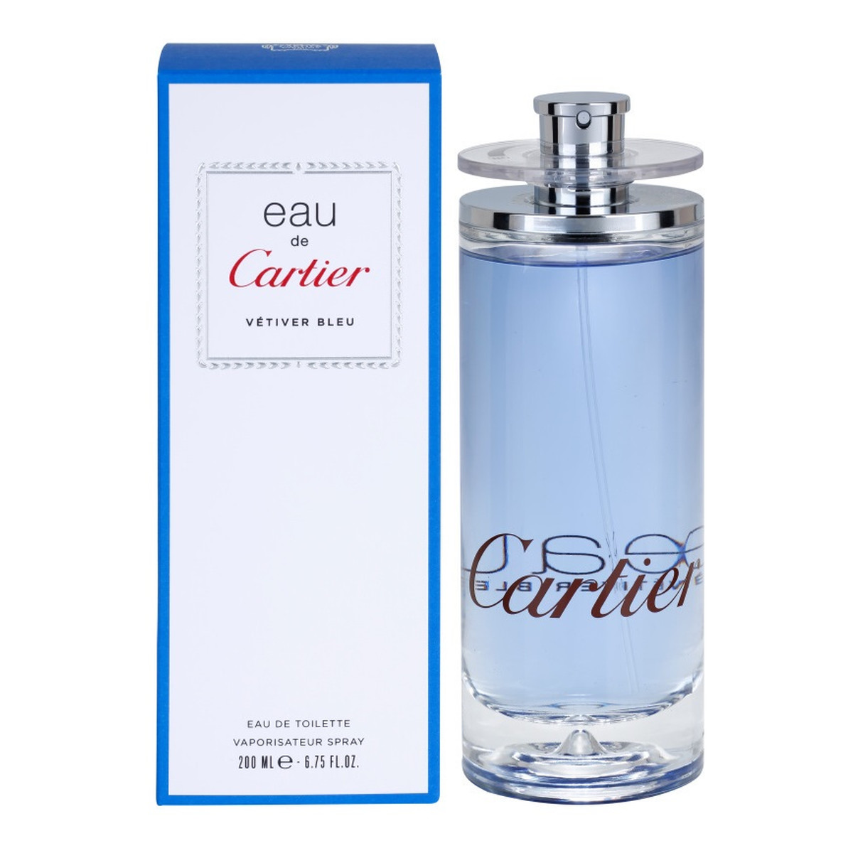 Cartier Eau De Cartier Vetiver Bleu Woda toaletowa spray 200ml