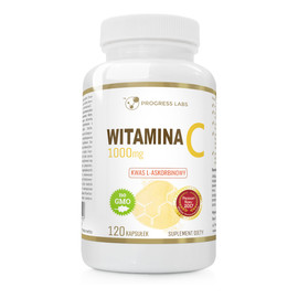 Progress labs_witamina c 1000mg suplement diety 120 kapsułek