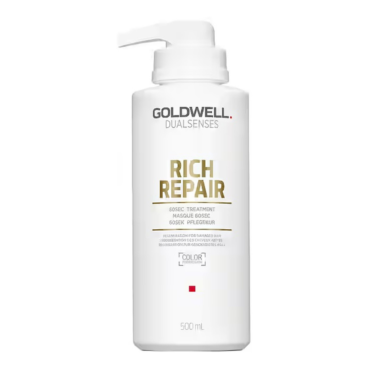 Goldwell Dualsenses rich repair 60sec treatment kuracja do włosów zniszczonych 500ml