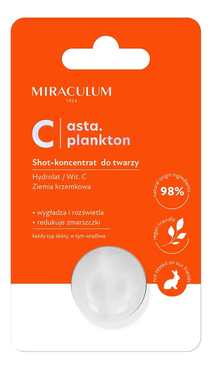 Asta.plankton c shot koncentrat do twarzy