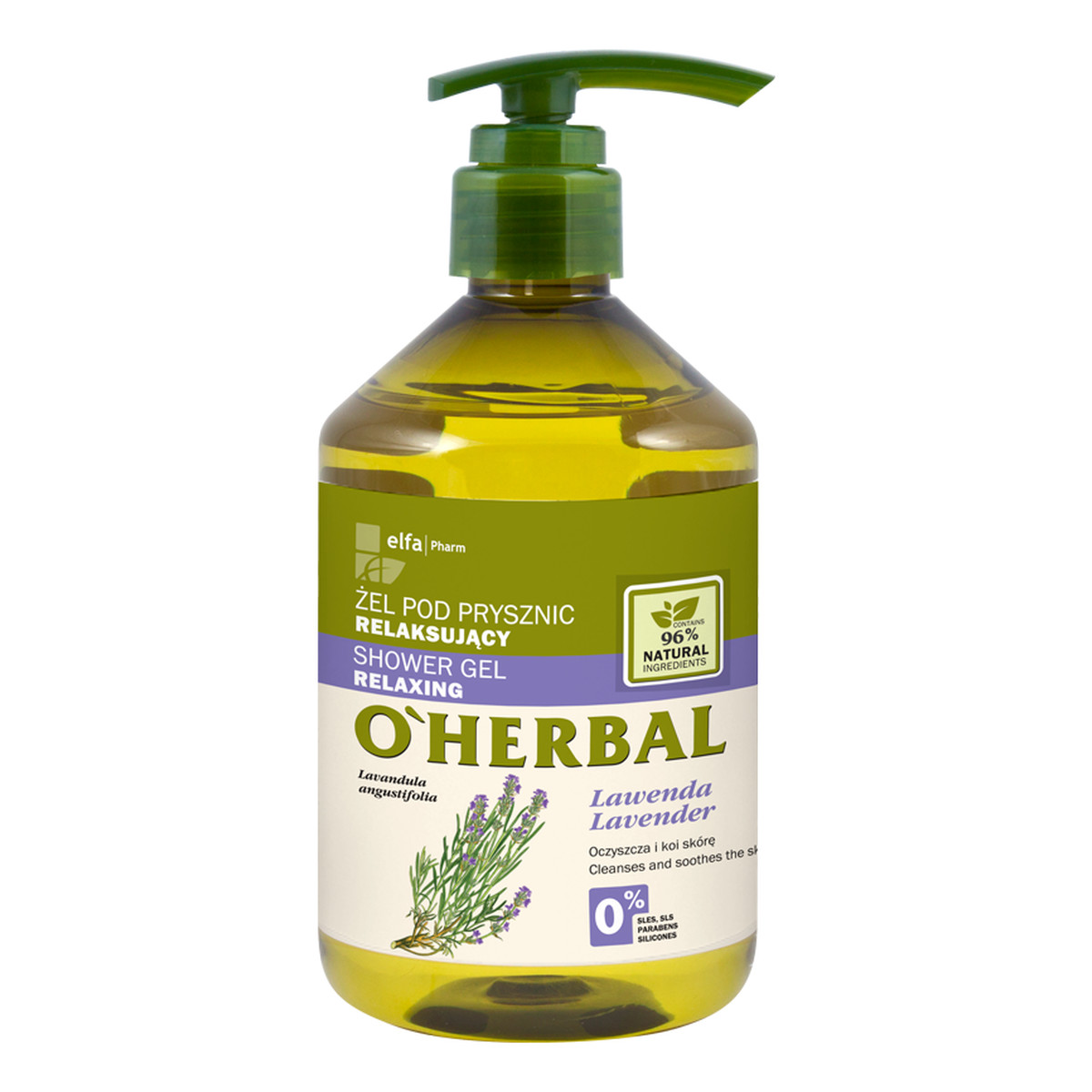 O'Herbal Ekstrakt Z Lawendy Relaksujący Żel Pod Prysznic 500ml