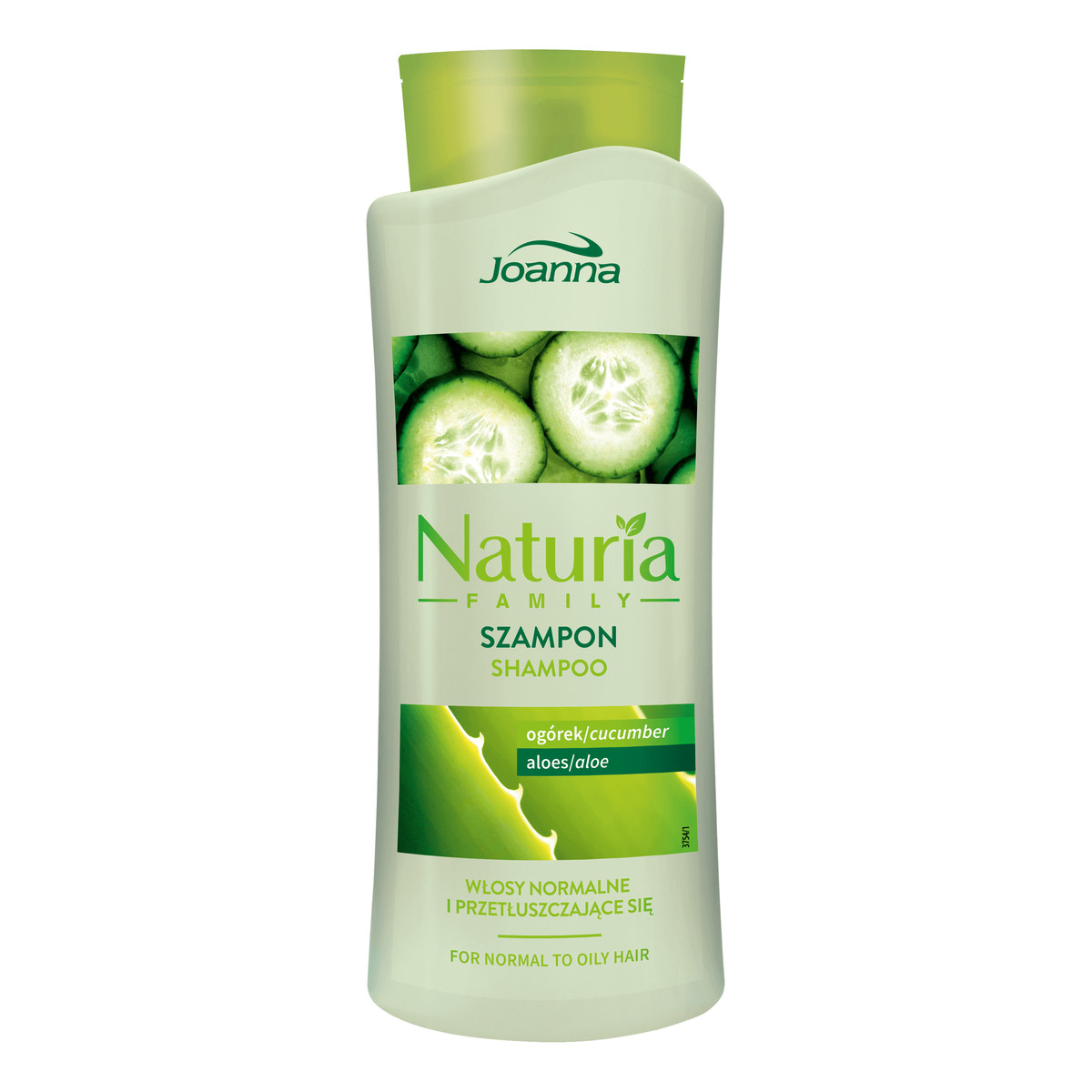 Joanna Naturia Family szampon do włosów normalnych i przetłuszczających się Ogórek i Aloes 750ml