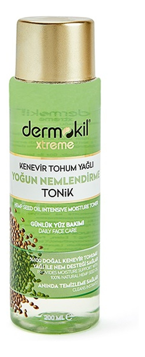 Xtreme hemp seed oil intensive moisture toner intensywnie nawilżający tonik do twarzy