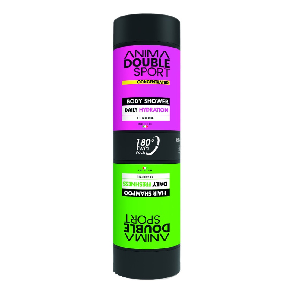 Anima Double Sport żel pod prysznic i szampon do włosów 2x170ml 340ml