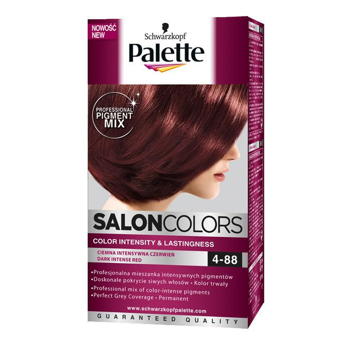 Palette Salon Colors Krem Trwale Koloryzujący 100ml