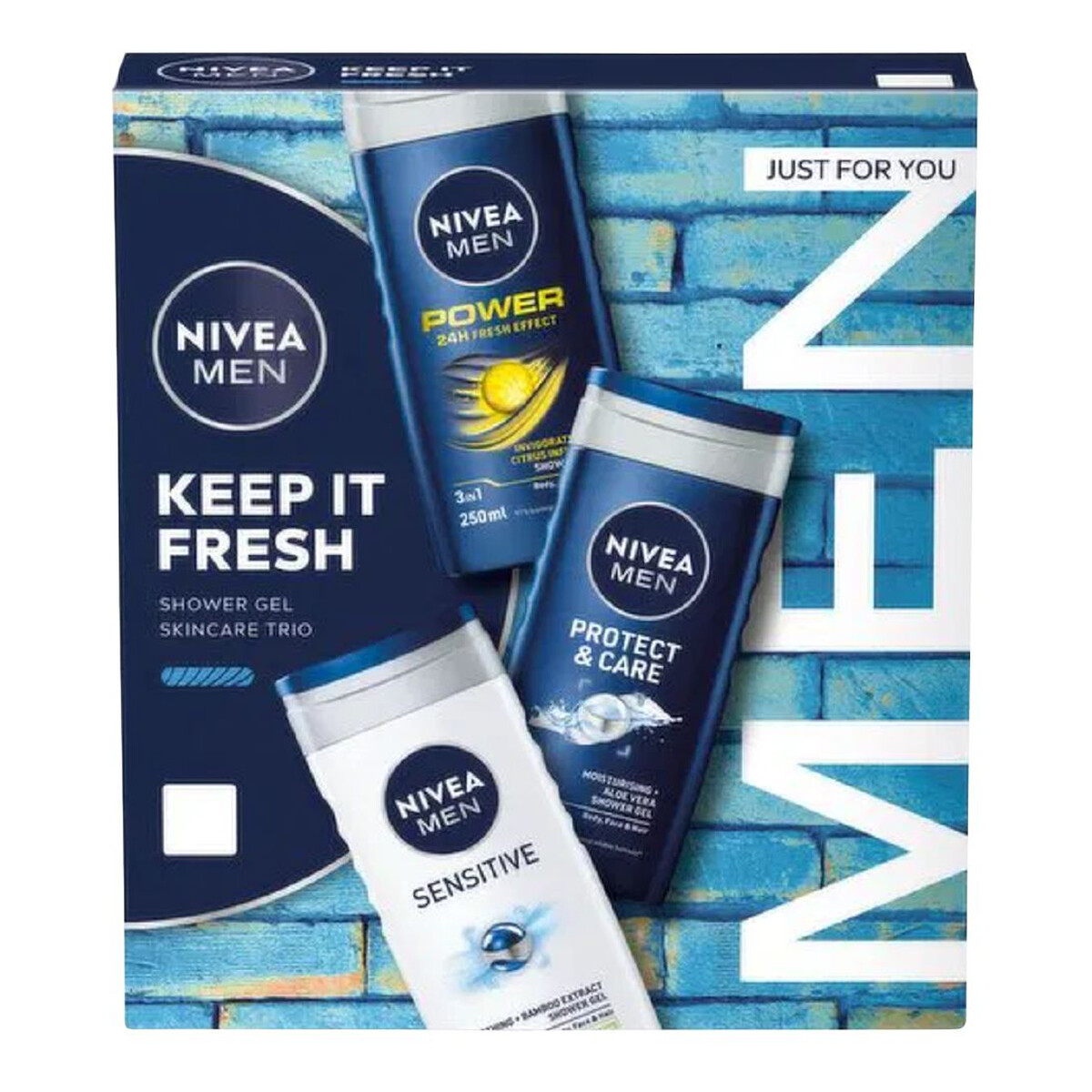 Nivea For Men Keep It Fresh Zestaw kosmetyków