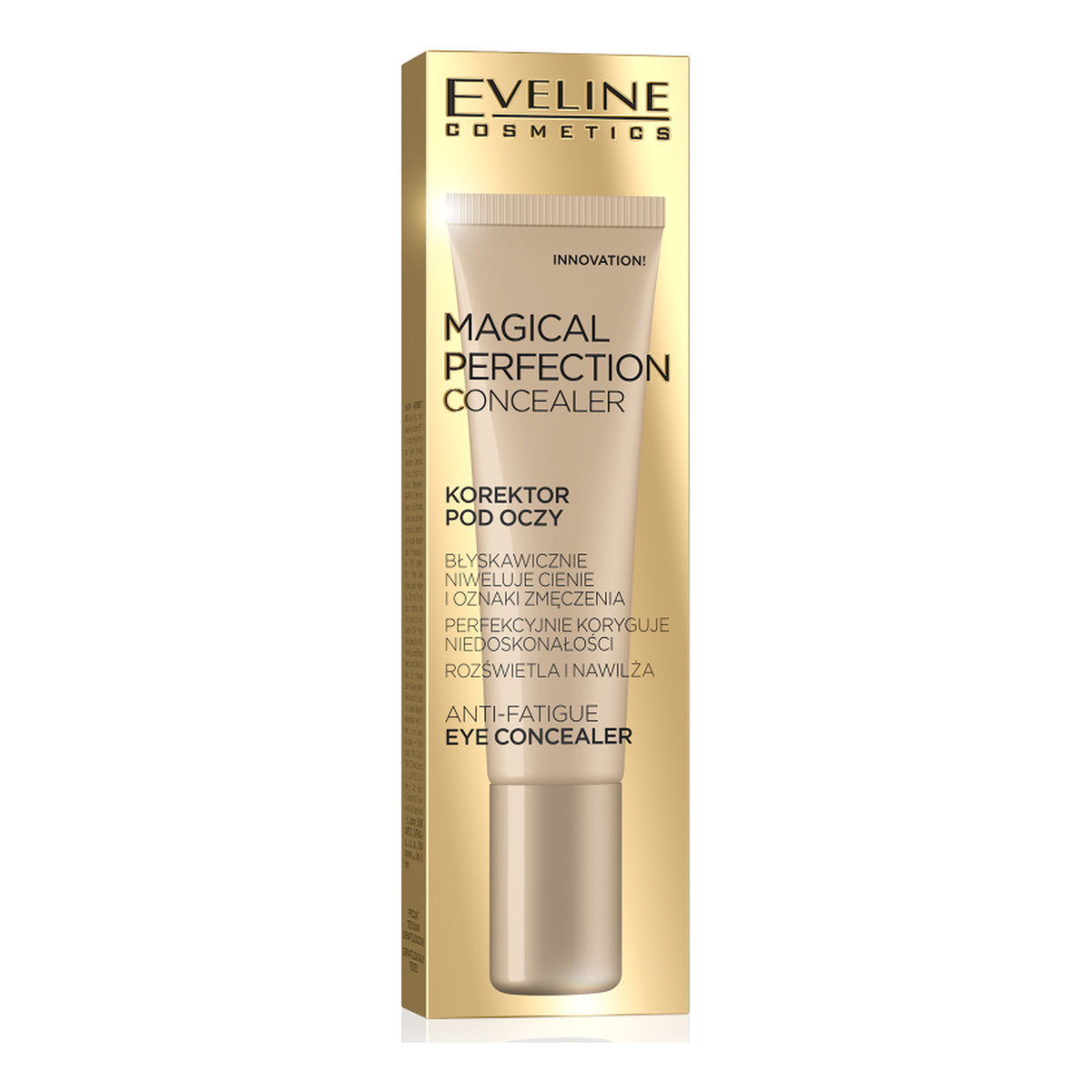 Eveline Magical Perfection korektor pod oczy niwelujący cienie i oznaki zmęczenia 15ml