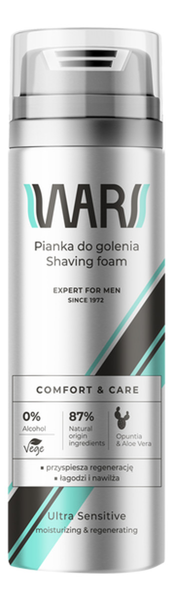 Pianka do golenia Comfort & Care - Aloe Vera&Opuntia
