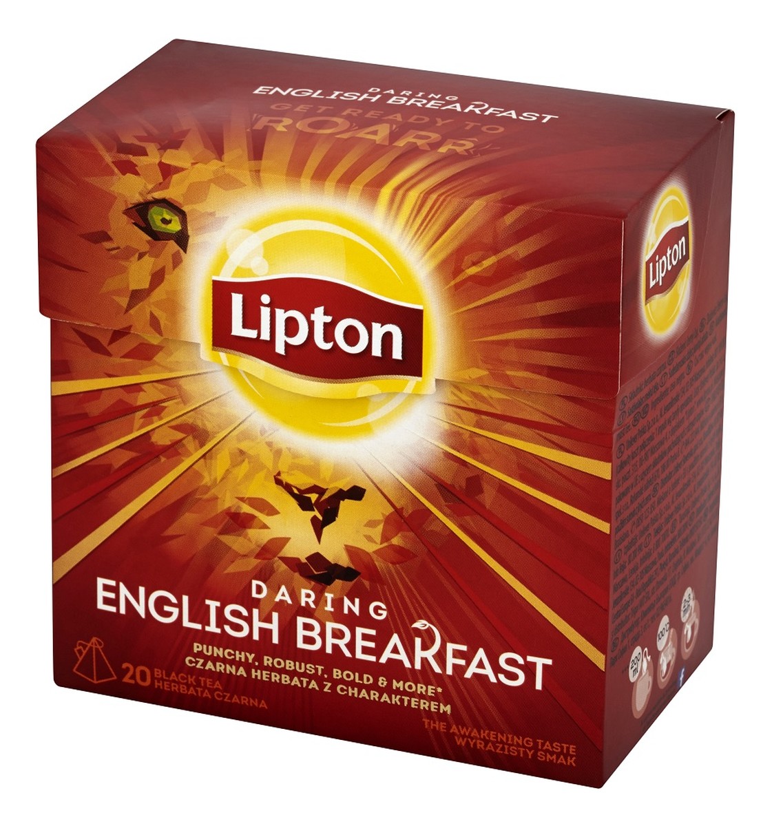 Daring english breakfast herbata czarna 20 piramidek