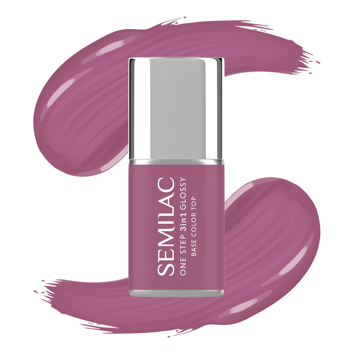 Semilac One Step Glossy 3in1 Lakier hybrydowy do paznokci 7ml