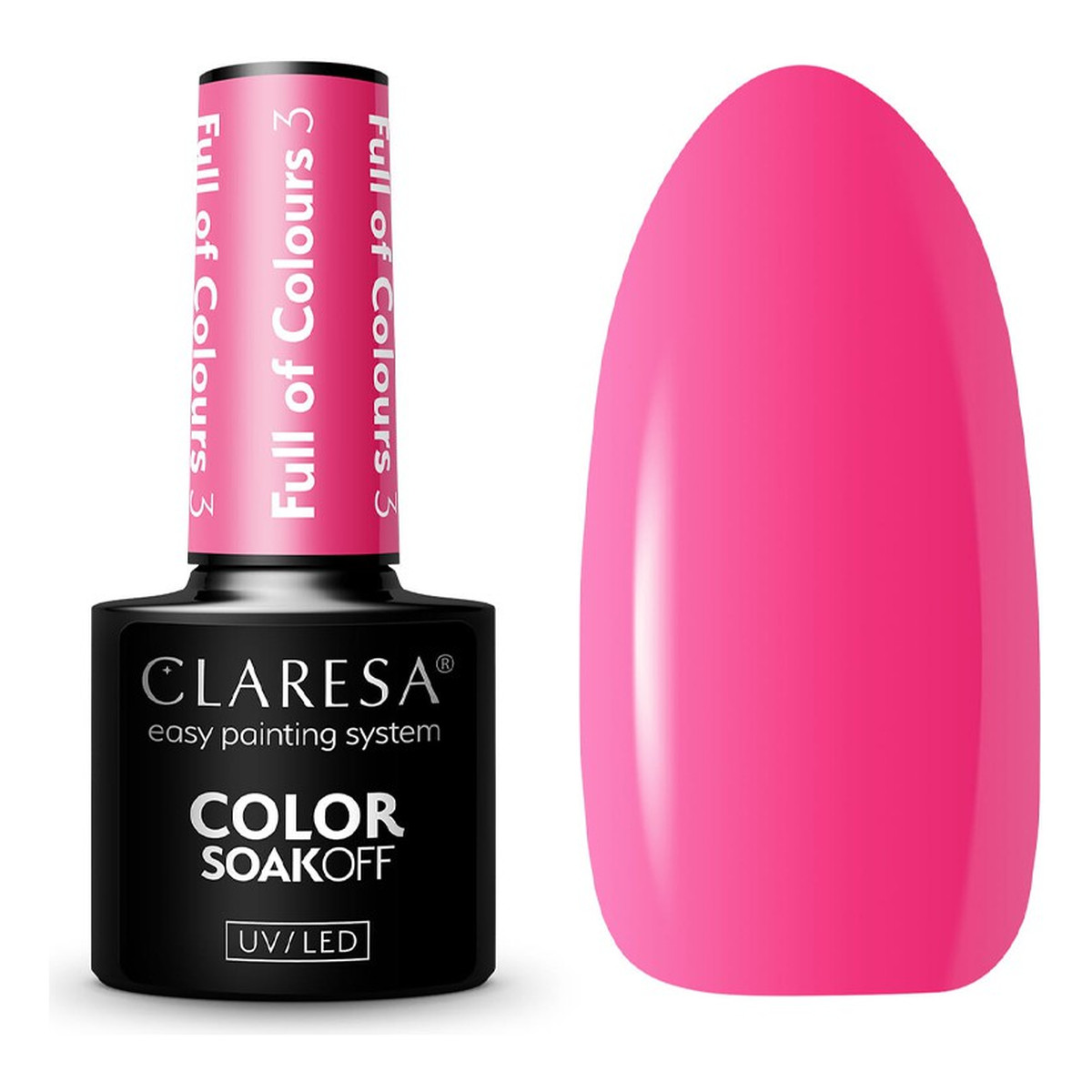Claresa Full Of Colours Lakier hybrydowy 5g