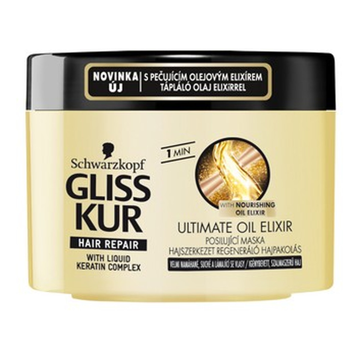 Gliss Ultimate Oil Elixir Maseczka Do Włosów 200ml