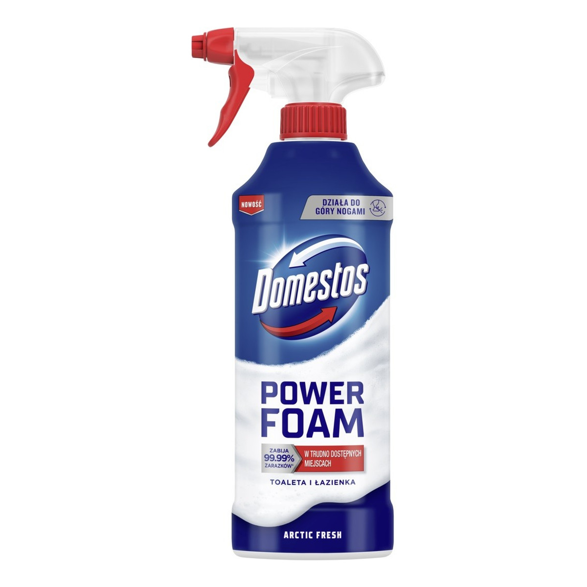 Domestos Power Foam piana do czyszczenia toalety ocean 435ml