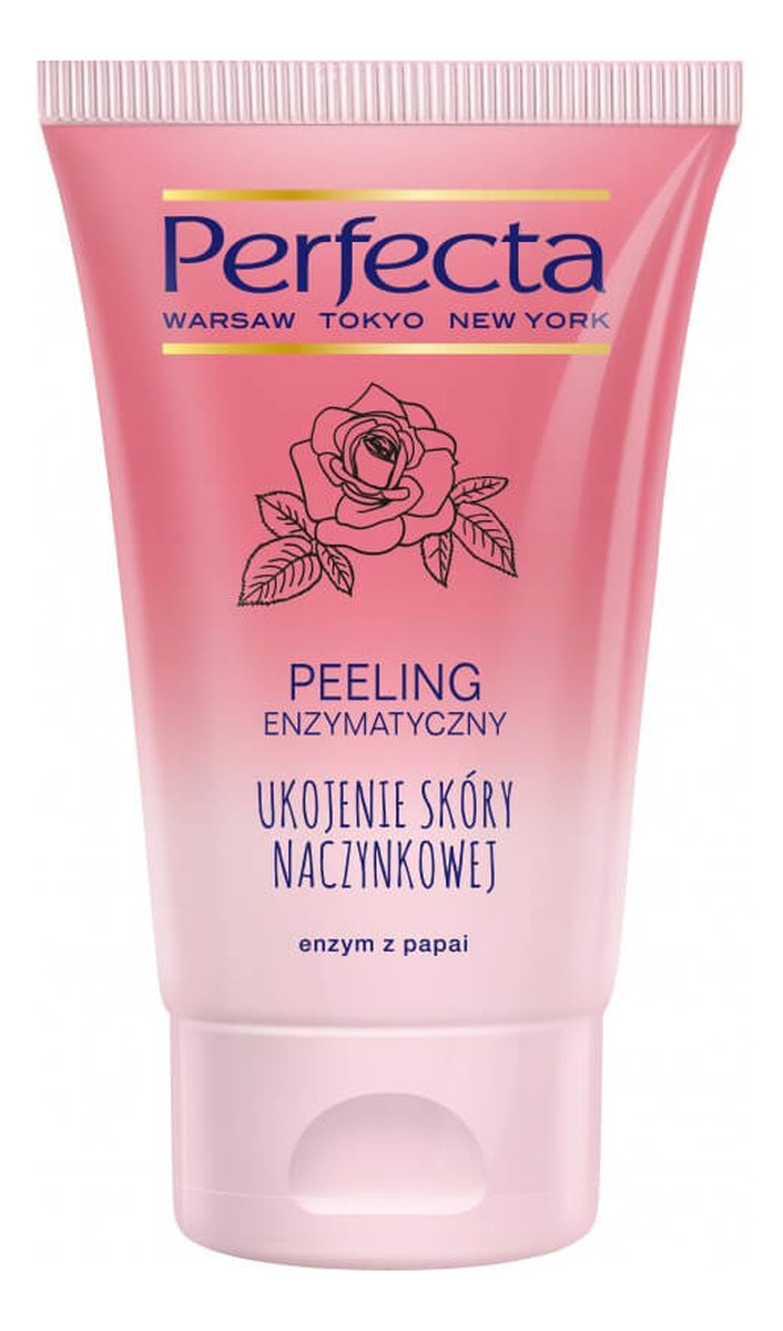 PEELING ENZYMATYCZNY do twarzy Ukojenie skóry naczynkowej