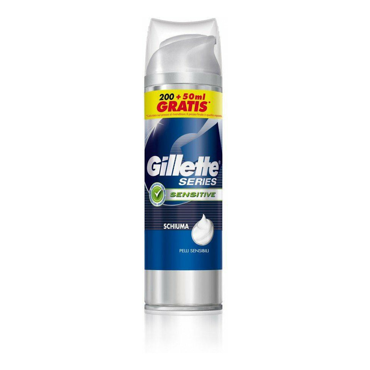 Gillette Series Sensitive pianka do golenia dla skóry wrażliwej 250ml