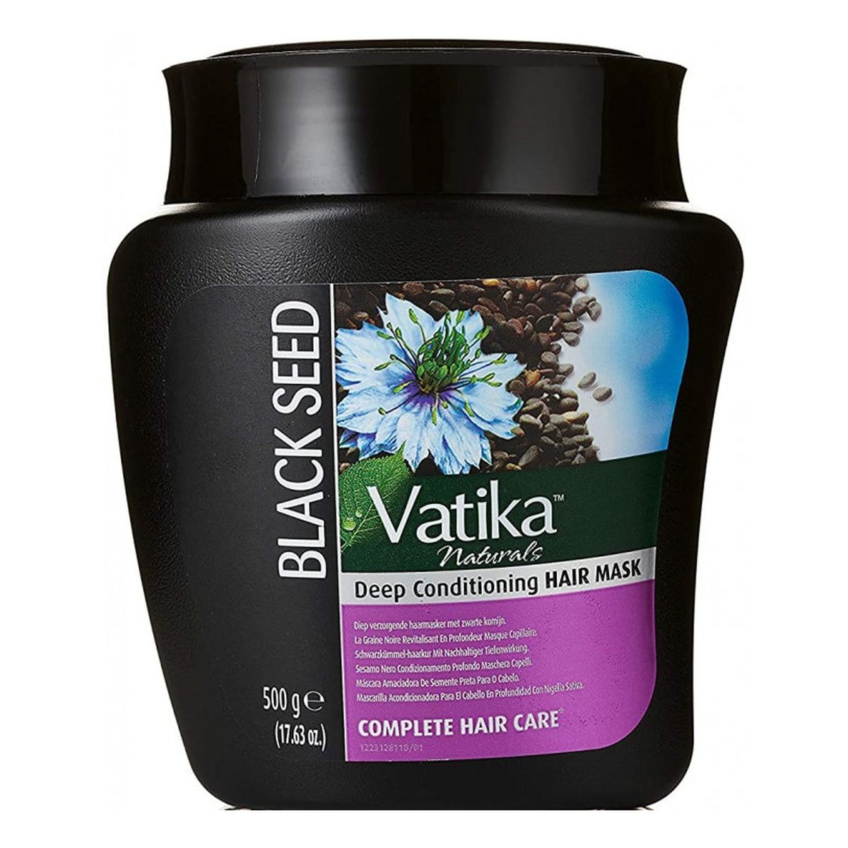 Dabur Vatika Black Seed Maska z Czarnuszką + Szampon + Odżywka
