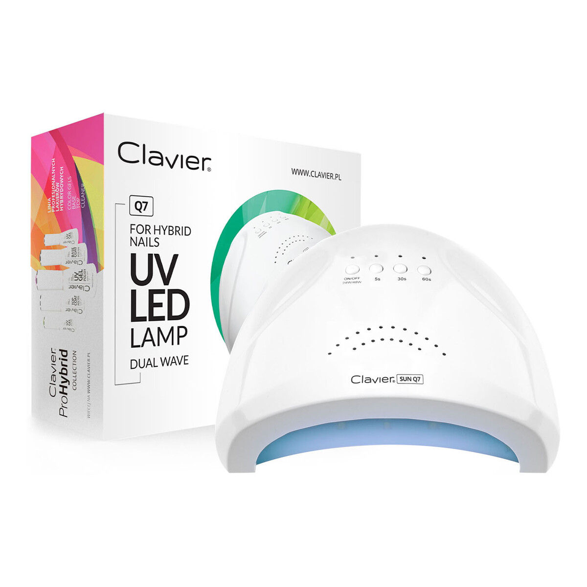 Clavier Lampa do hybryd 48W z lustrzanym dnem