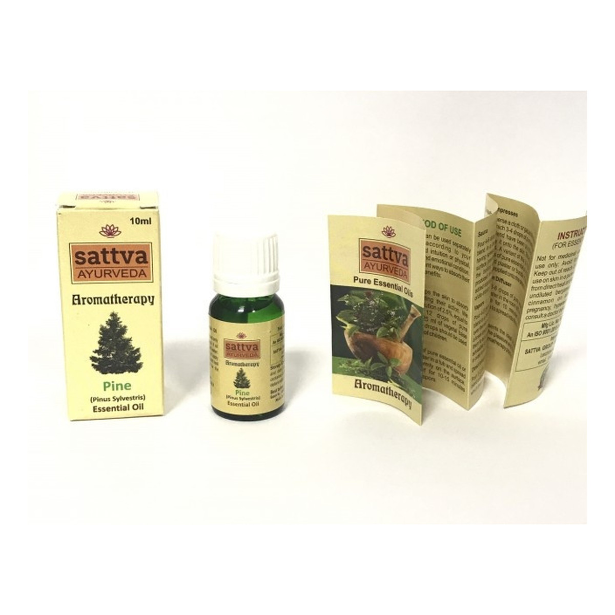 Sattva Aromatherapy Essential Oil Aromatherapy Olejek eteryczny sosnowy 10ml