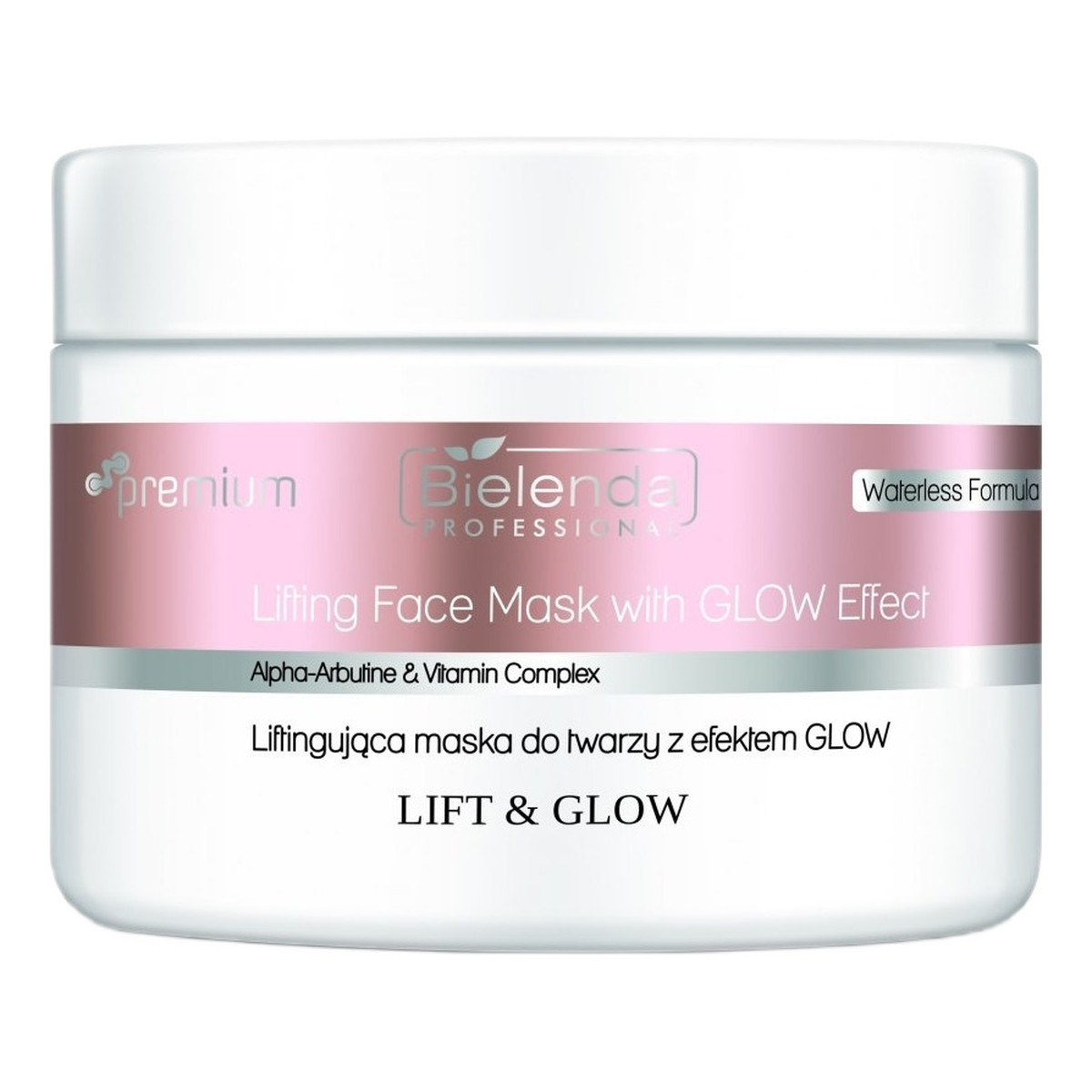 Bielenda Professional Lift Glow liftingująca maska do twarzy z efektem glow 115g