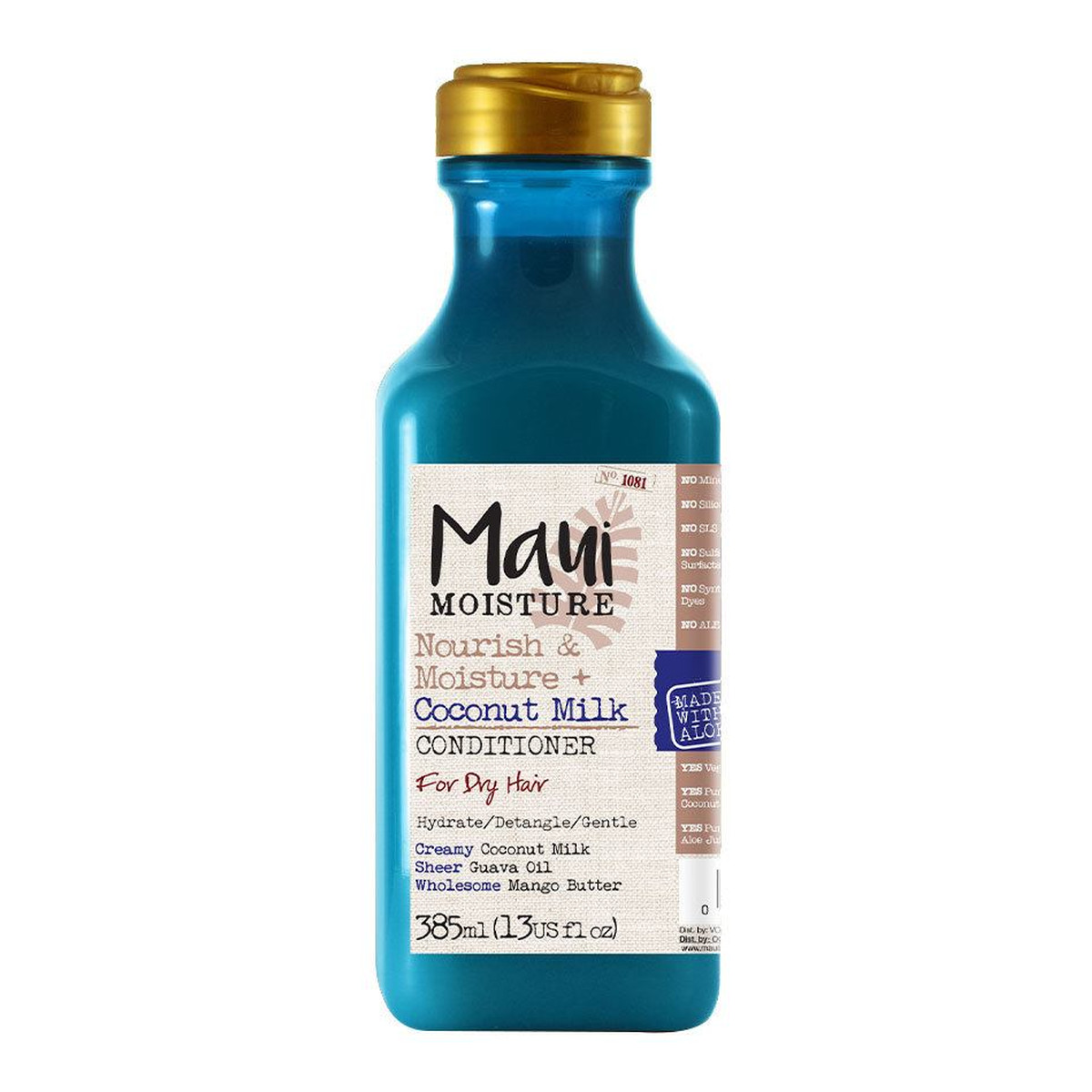 Maui Moisture Nourish & moisture + coconut milk conditioner odżywka do włosów suchych z mleczkiem kokosowym