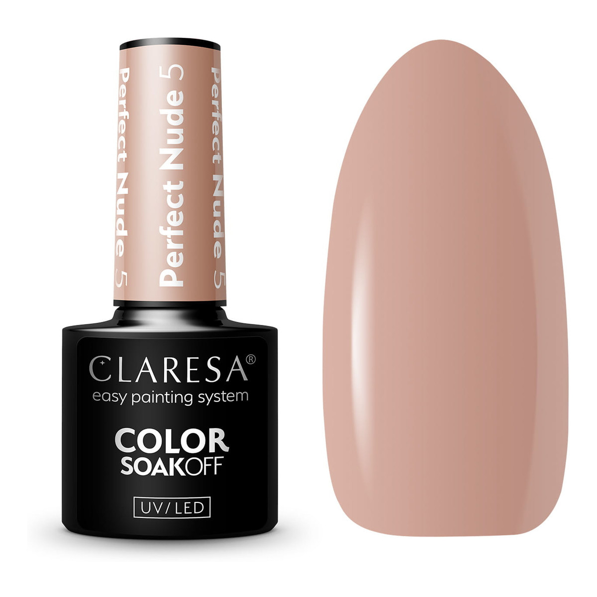 Claresa Perfect Nude Lakier hybrydowy UV/LED 5g