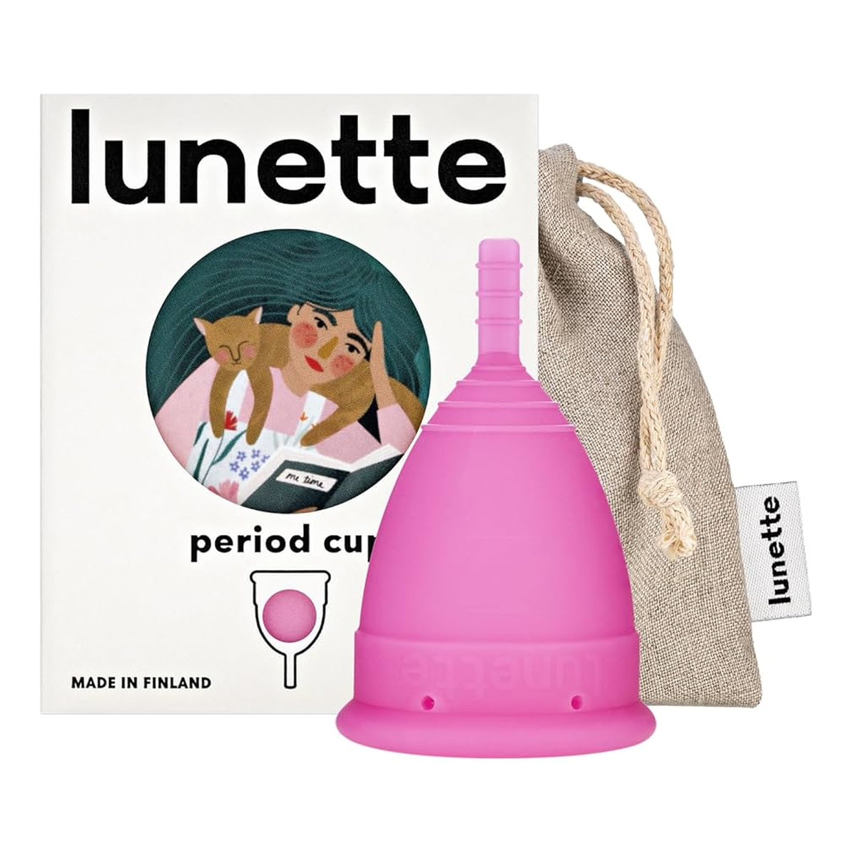 Lunette Period Cup kubeczek menstruacyjny 46mm Różowy