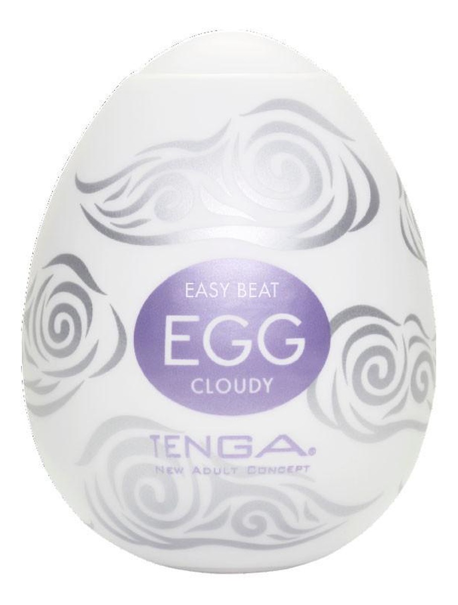 Easy beat egg cloudy jednorazowy masturbator w kształcie jajka
