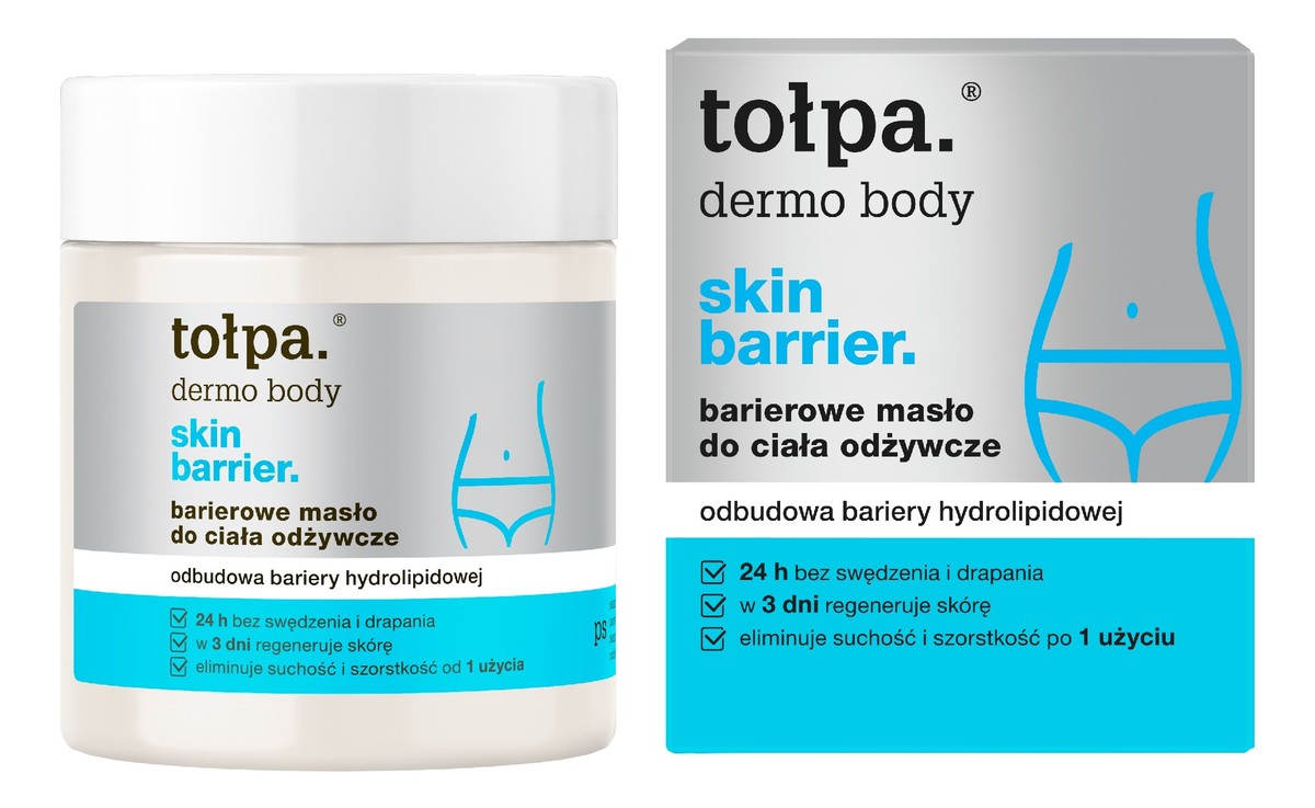 Dermo body skin barrier barierowe masło do ciała odżywcze-odbudowa bariery hydrolipidowej