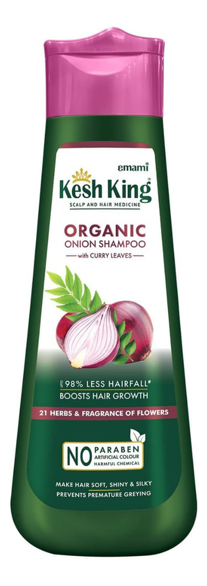 szampon cebulowy z liśćmi curry